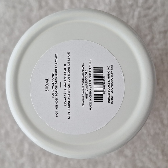 NEW Indigo Falalalala 500ml Metal Tumbler Travel Cup - Picture 4 of 7